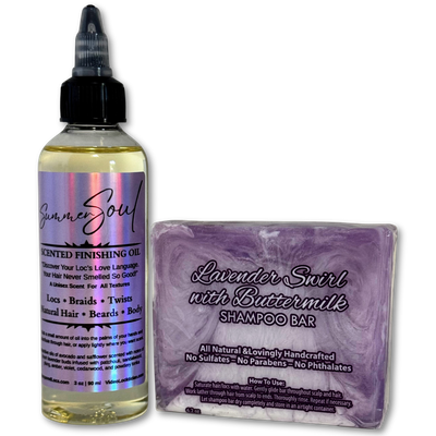 Shampoo &amp; Fragrance Bundle -Purple Set