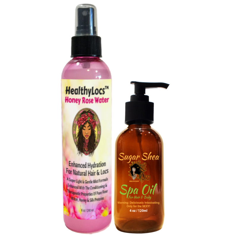 Healthylocks Honey Rose Water Spa Combo Healthylocks Honey Rose Water Spa Combo