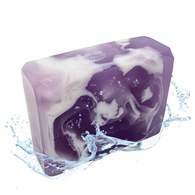 Shampoo Bar - Lavender Swirl with Buttermilk