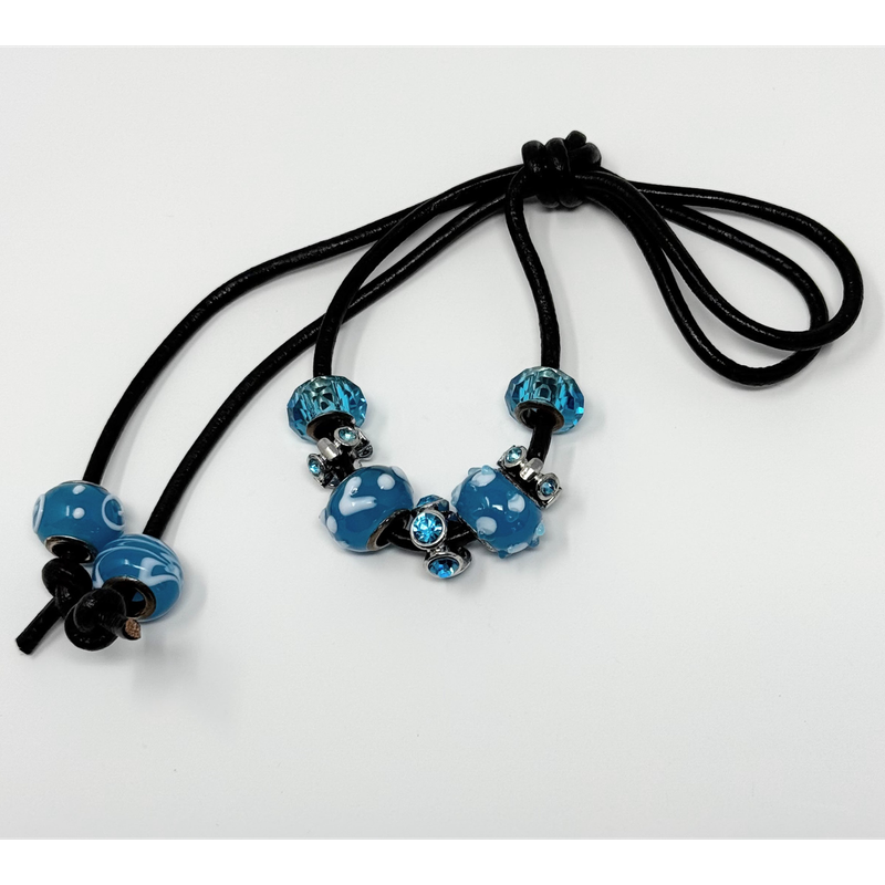 Loc Tie - Blue Oasis