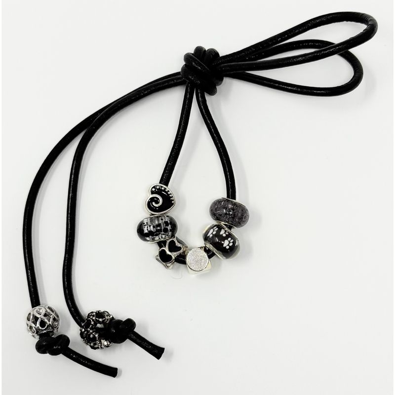 Loc Tie - Black Heart