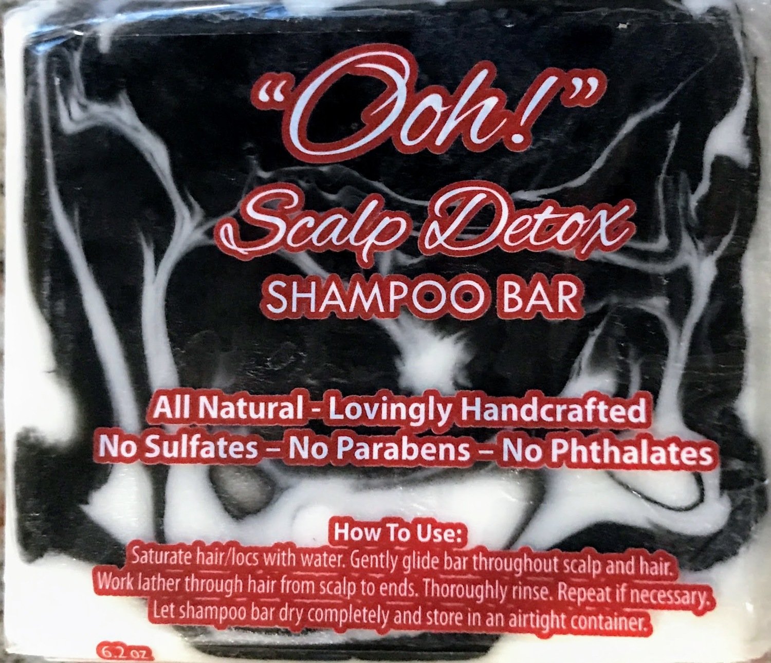 Shampoo Bar - "Ooh!" Scalp Detox