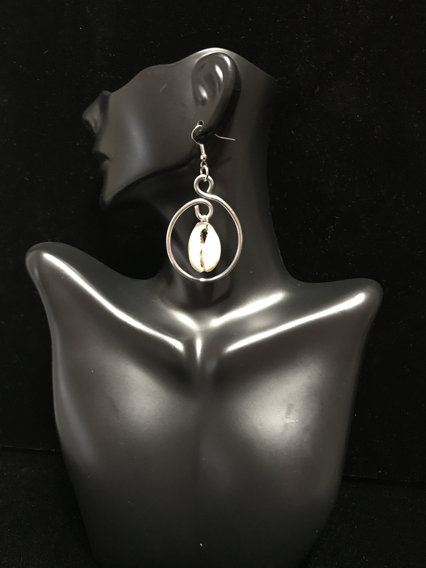 Intricately beautiful and deceivingly lightweight aluminum wire earrings that compliment natural hairstyles like Sisterlocks, locs, dreadlocks, and afros