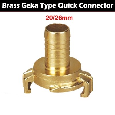 Brass Quick Connect Water Fittings Claw Coupling (Geka)
