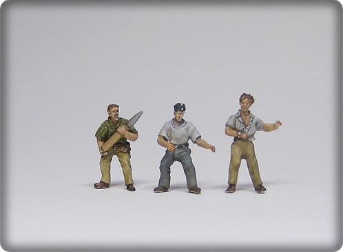 Deutsche U-Boot Crew für Fernkampfboot U 154 in der Karibik (Set 3)