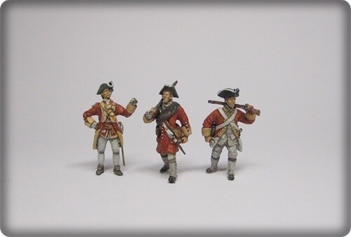French Indian War / Englische Armee