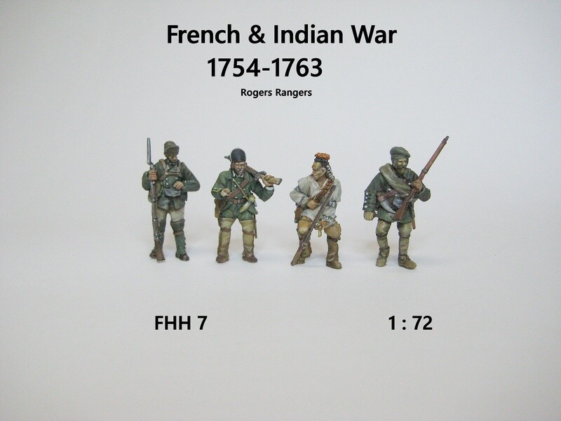 French Indian War / Rogers Rangers 1754 - 1763