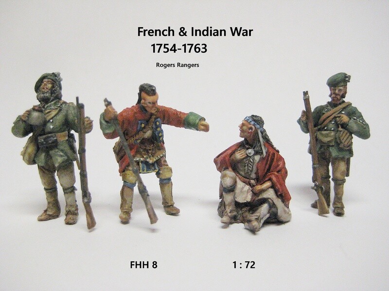 French Indian War / Rogers Rangers 1754 - 1763