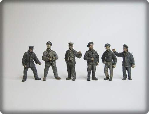 Deutsche kaiserliche U-Boots Männer / 1 : 72