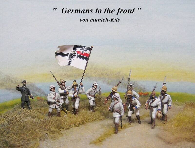Germans to the front