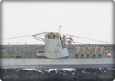 Deutsche U-Boot Crew / New Scale 1:144