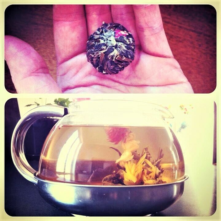 Blooming Tea Flowers