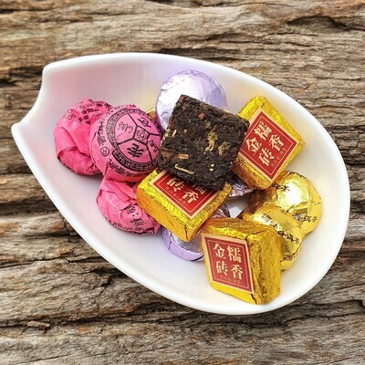 Ripe Chenpi/Rice Scent Puer mini&#39;s