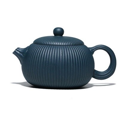 Blue &quot;Yixing&quot; pots, Choose your pot: Fluted Blue pot  (250+ml)