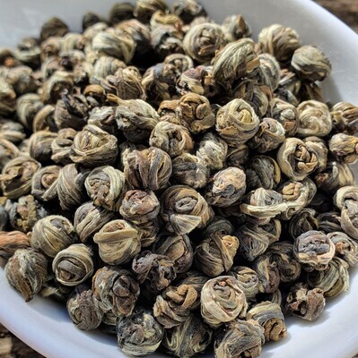 Jasmine Dragon Pearl Green Tea Jasmine Dragon Pearl Green Tea