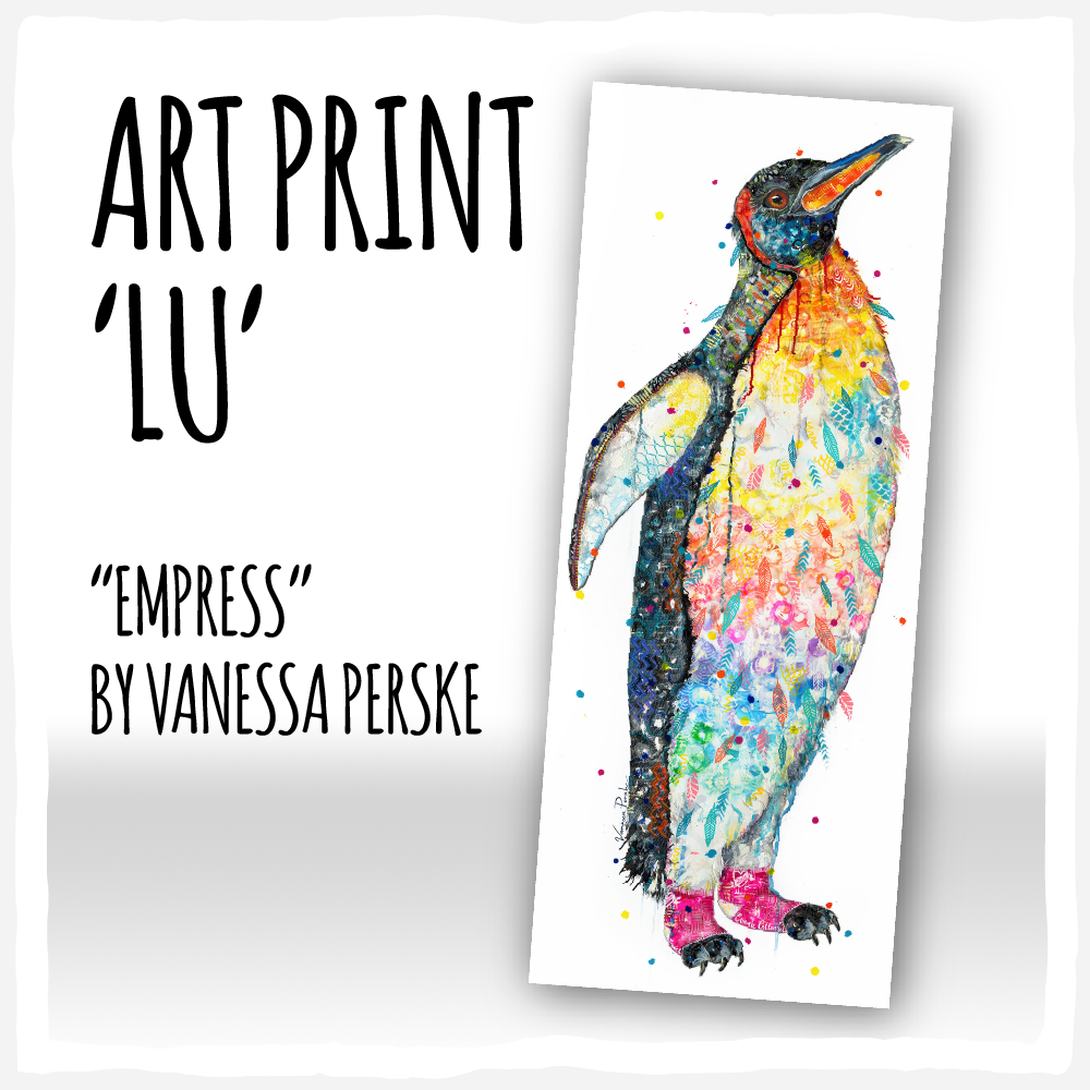 Lu! Art Print - Vanessa Perske's "Empress"