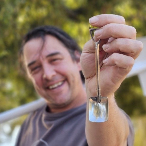 Tiny Commemorative Shovel!