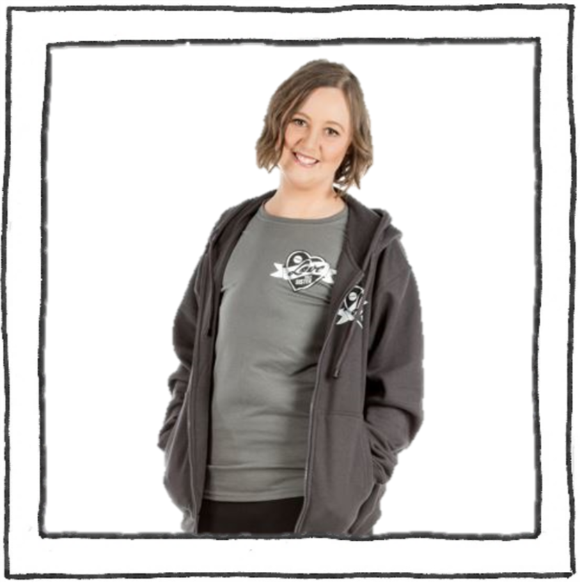 Z_ARCHIVED_Tee - LYS Logo - Charcoal - Womens