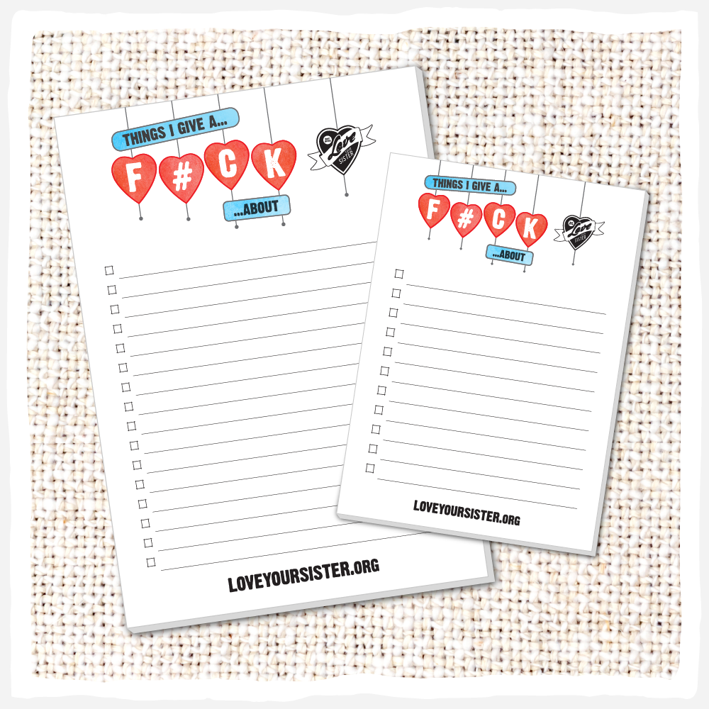 Notepad - Things I give a F#CK about!
