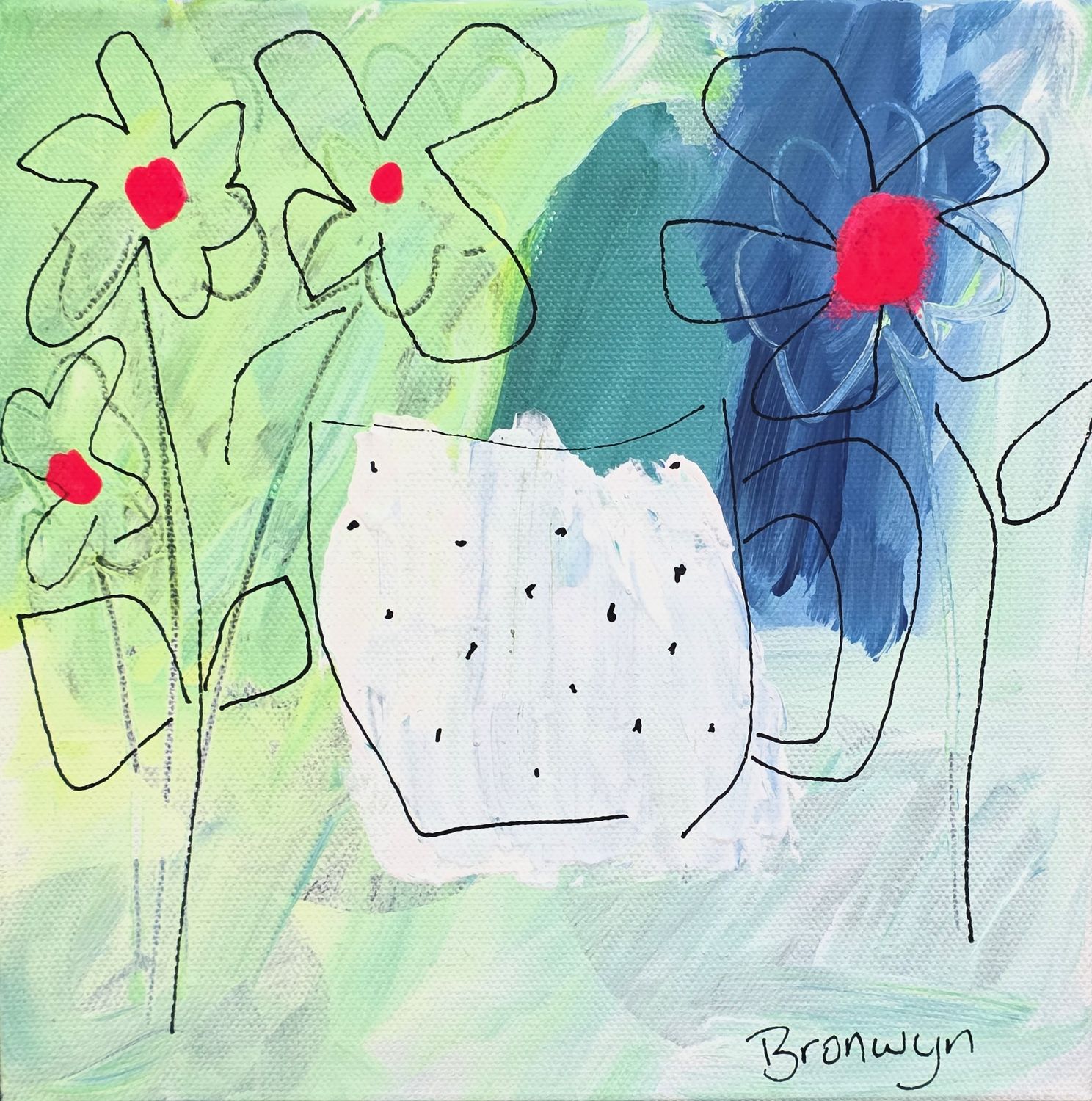 Bronwyn David - 'A Cup with You' Print - Shipping May