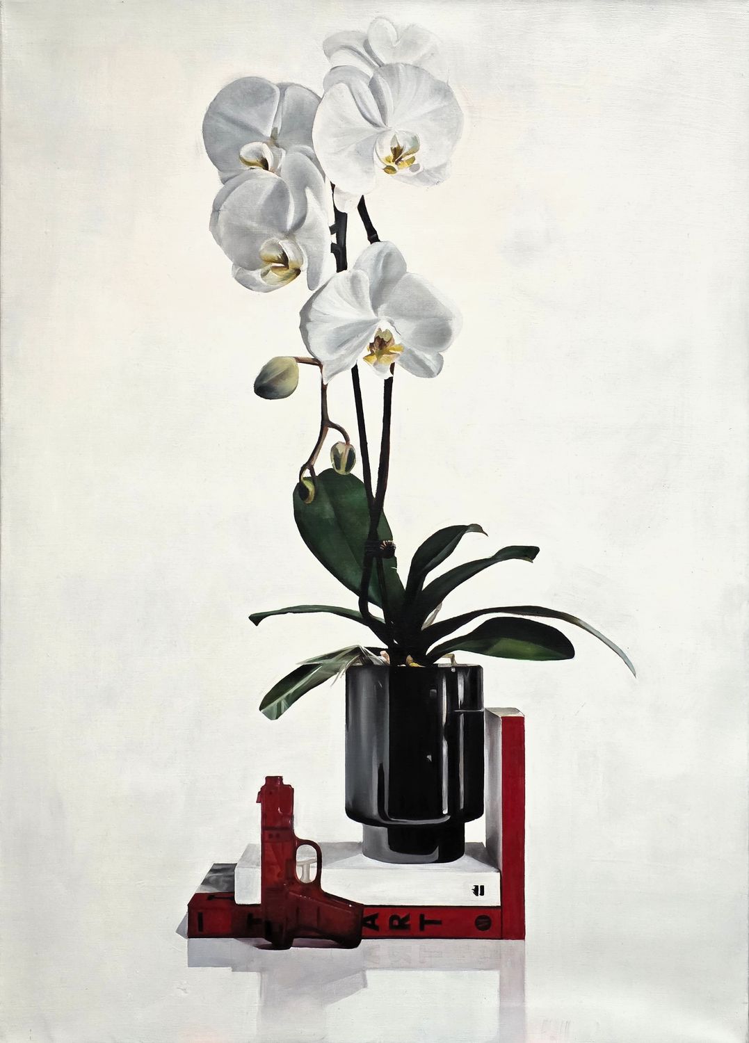 Jeremy Eden - 'Orchid Still Life' Print - Shipping May