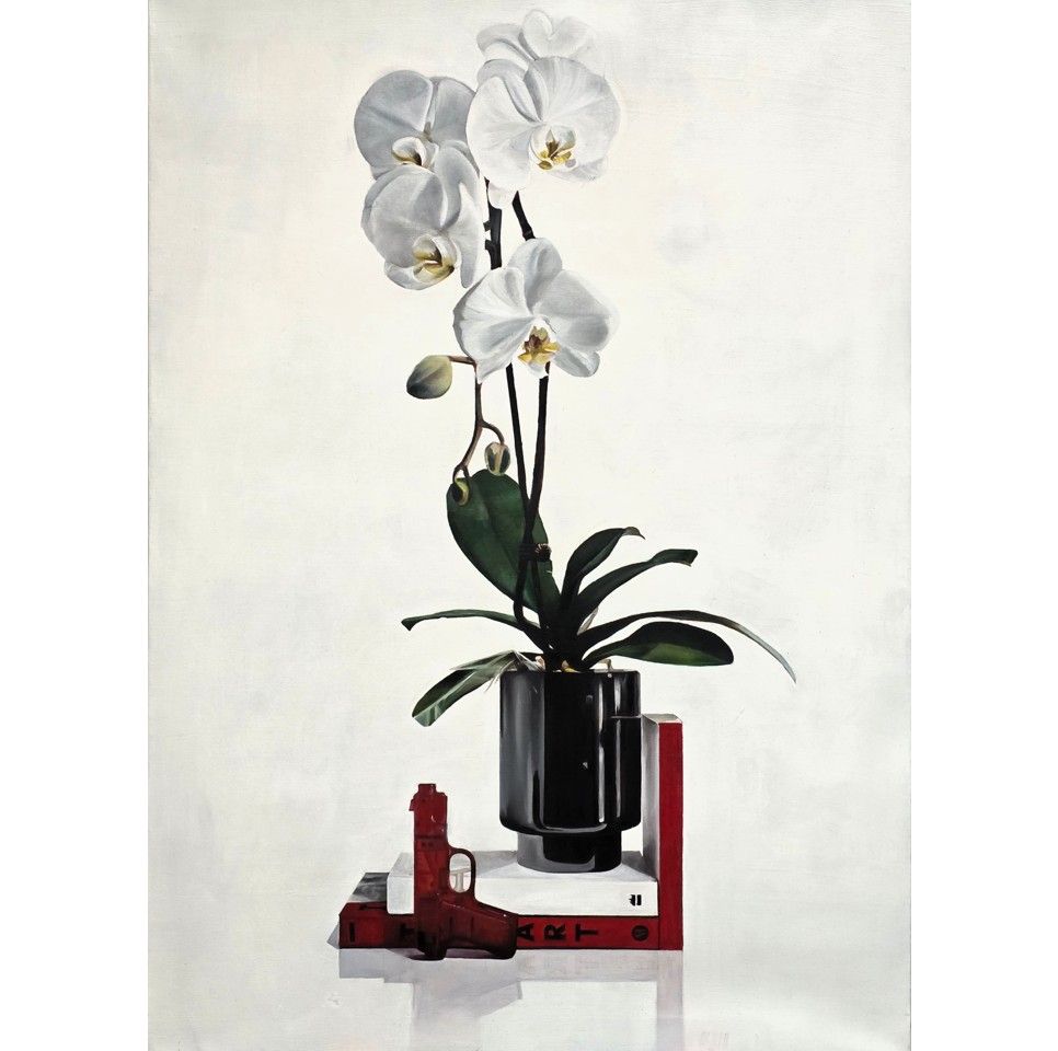 Jeremy Eden - 'Orchid Still Life' Print