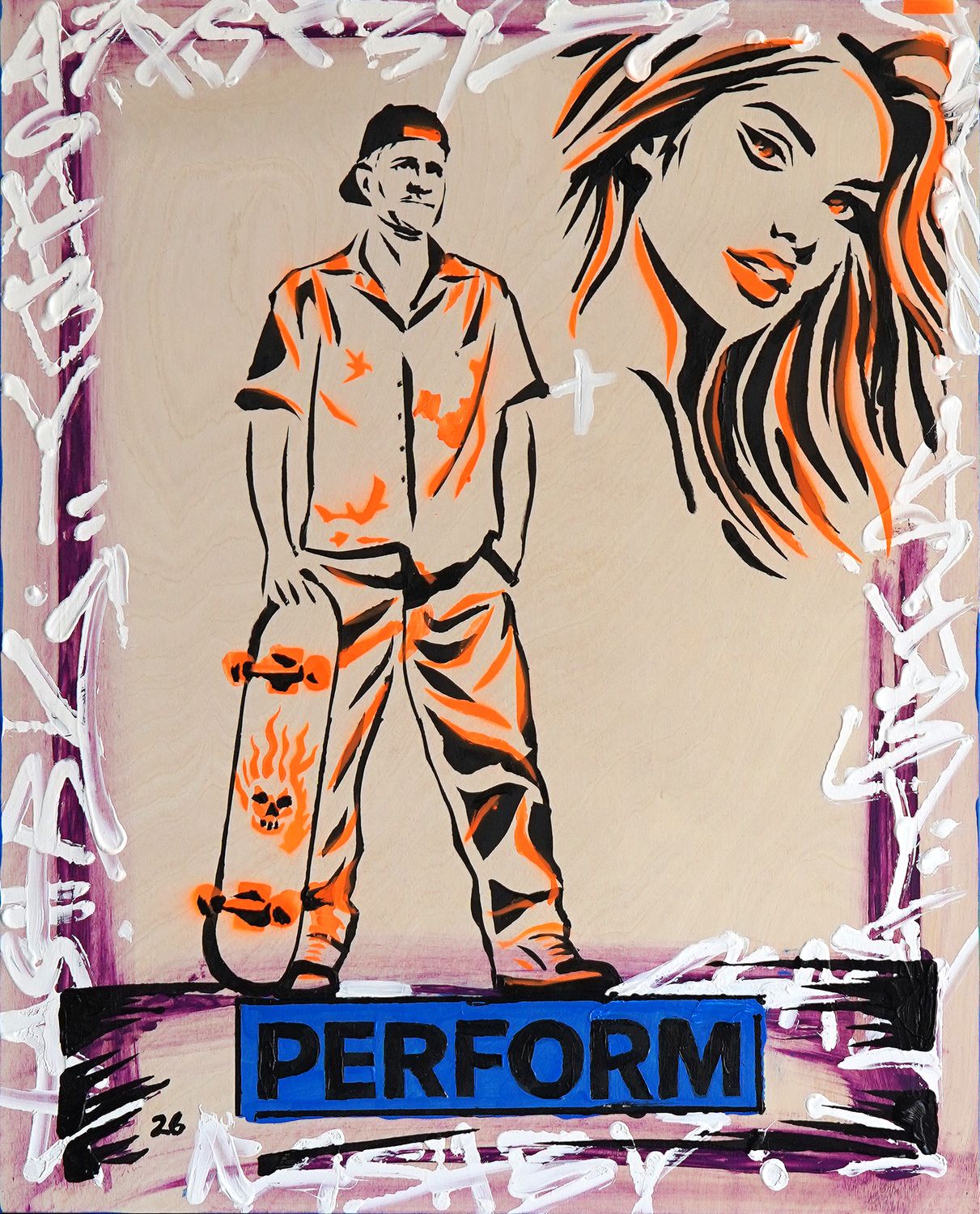 Brett Ashby 'Human Capital' Print - Shipping May