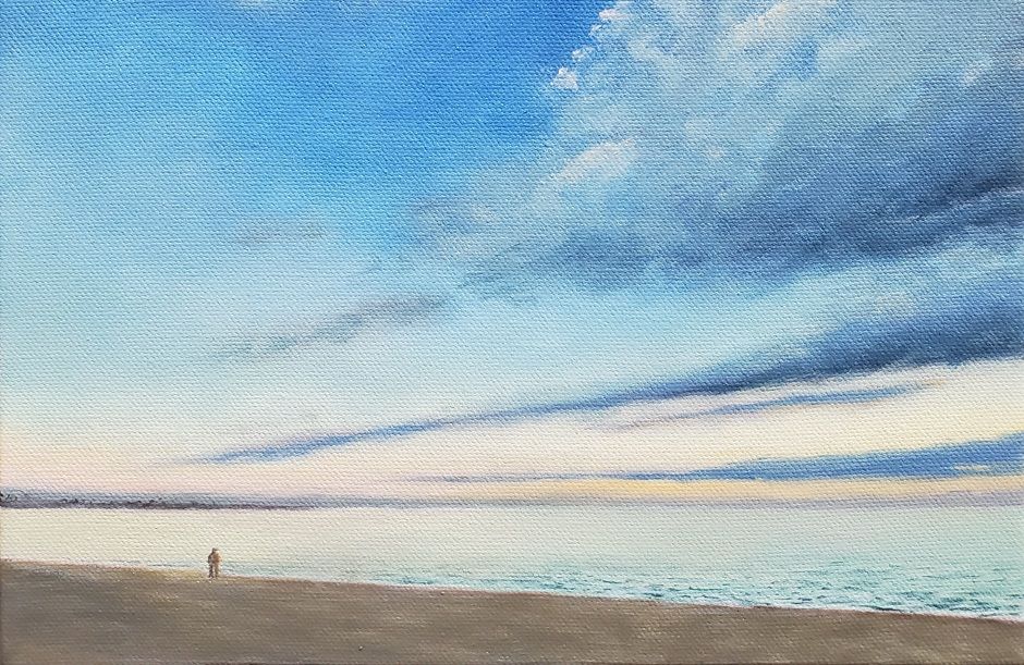 Jeremy Drake 'Looking South (View from South Melbourne Beach)' Print - Shipping May