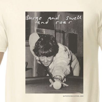 Surge and Swell and Roar Merrill Tee - White Chocolate