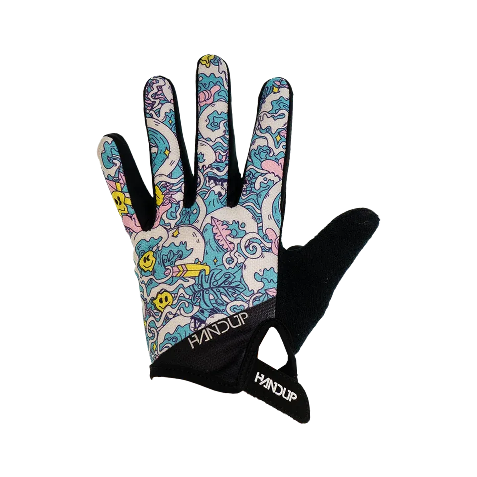 Hand Up Gloves Youth Ride The Wave