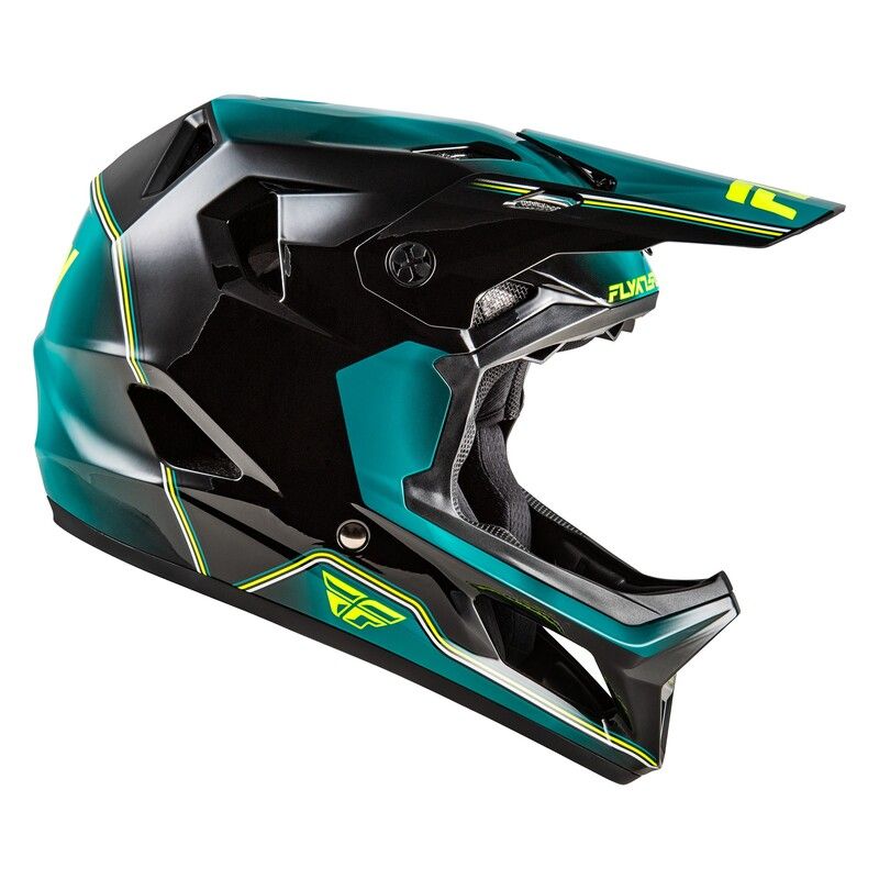 Fly Rayce Helmet Black/Teal