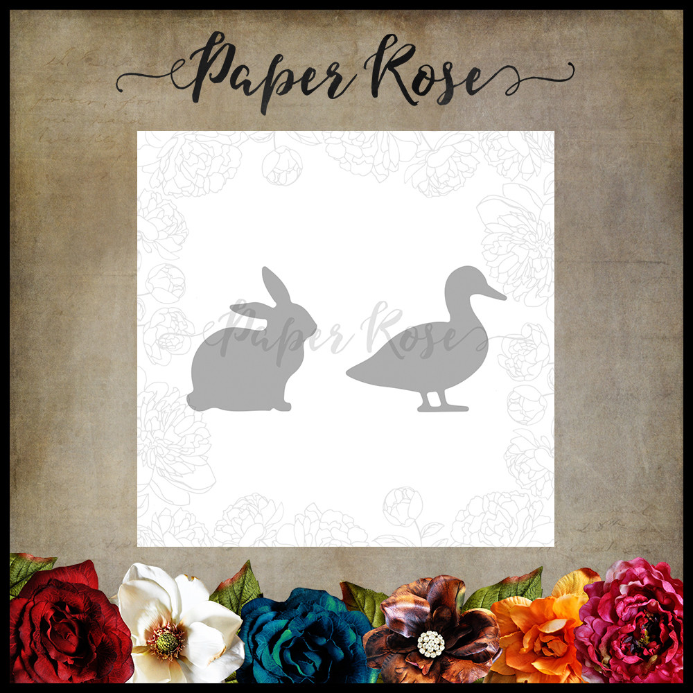 Paper Rose Die - Duck &amp; Rabbit 