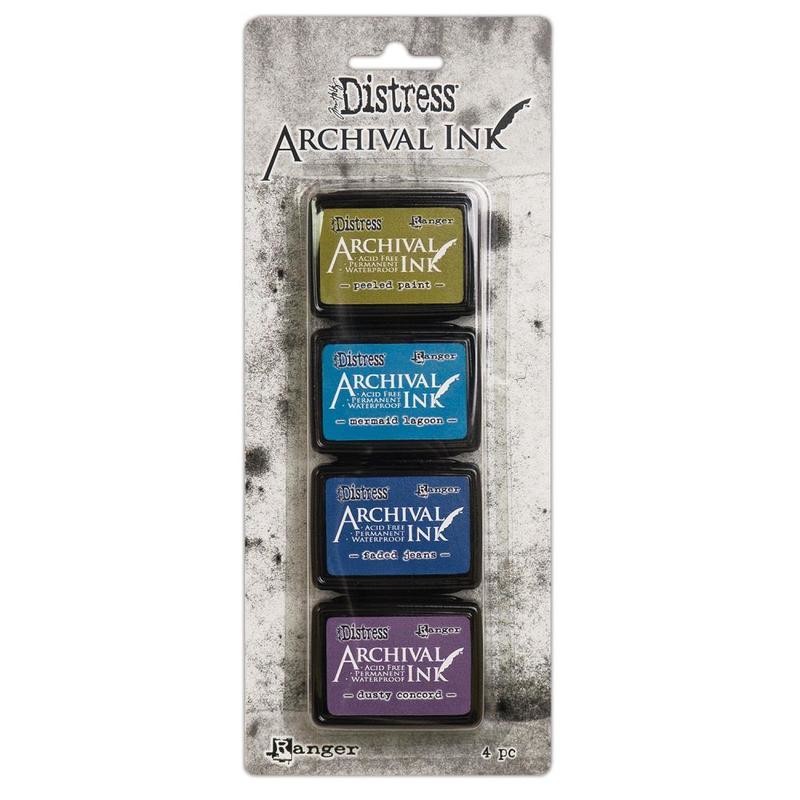 Ranger - Tim Holtz - Mini Archival Ink Pads - Distress Kit #2