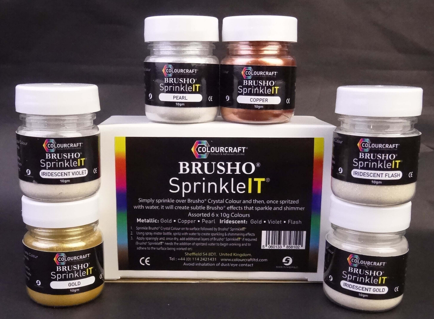 Brusho® SprinkleIT® - 6 Colours