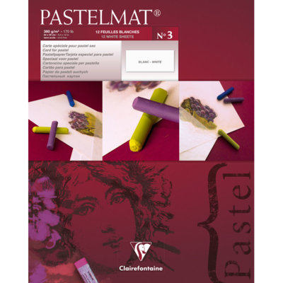 PASTELMAT 360g PASTEL PAPER PAD No.3 - 24x30cm