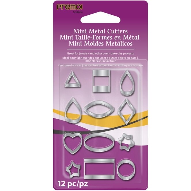 Premo Sculpey® Mini Metal Cutters: Geometric