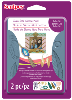 Sculpey® Silicone Bakeable Mould – Boho Chic