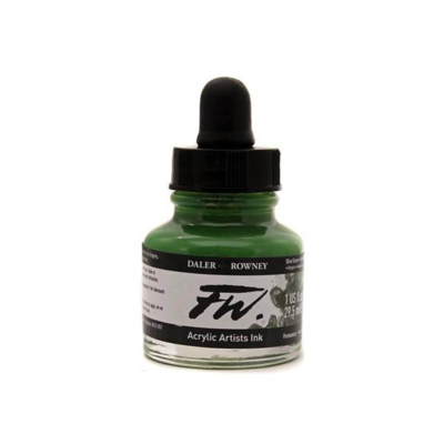 Daler- Rowney FW Acrylic Artist&#39;s Ink - Olive Green 29.5ml