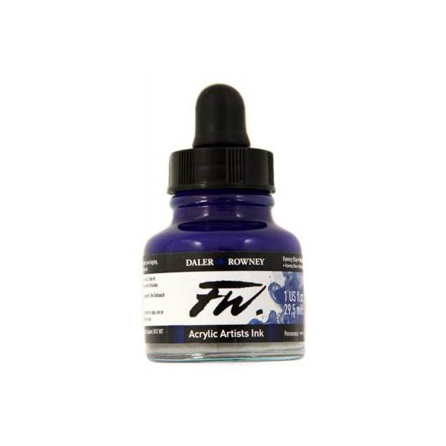 Daler- Rowney FW Acrylic Artist&#39;s Ink - Rowney Blue 29.5ml