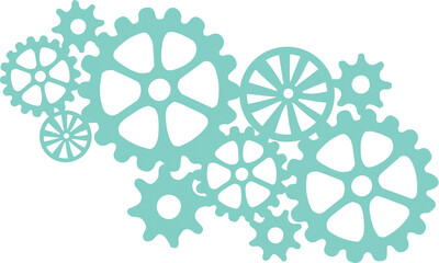 Kaisercraft Decorative Die - Cogs Texture