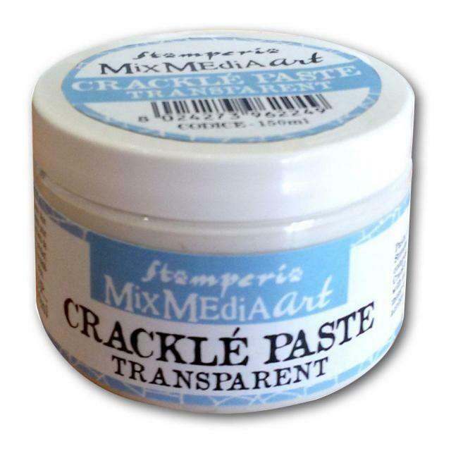 Stamperia - Crackle Paste - Transparent 150ml