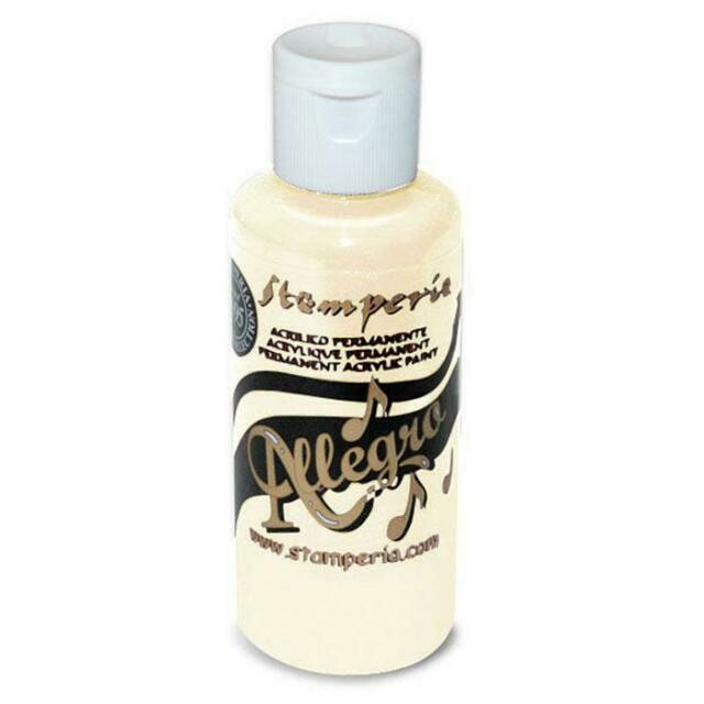 Stamperia - Allegro Acrylic Paint - 60ml - Ivory