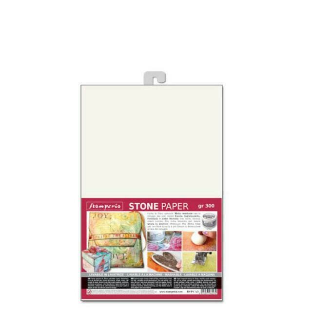 Stamperia - Washable Stone Paper - A3