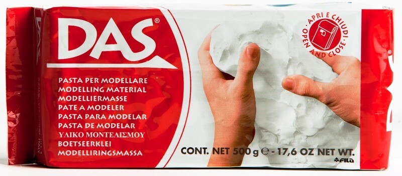DAS White Air Dry Clay 500g