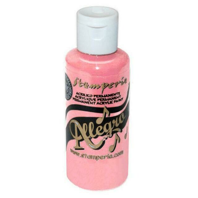 Stamperia - Allegro Acrylic Paint - 60ml - Pink 