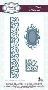 Sue Wilson Canadian Collection - Corder, Corner &amp; Tag Dies
