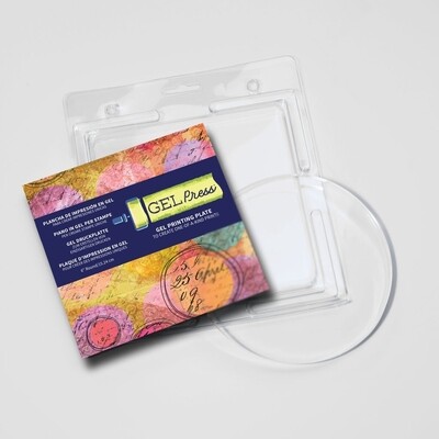 Gel Press Round 6&quot; Mono Printing Plate