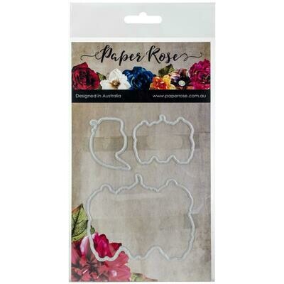 Paper Rose Metal cutting die - Snugglepot, Cuddlepie &amp; Raggedy Blossom