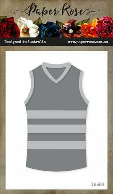 Paper Rose Metal cutting die - Sport Jersey Top