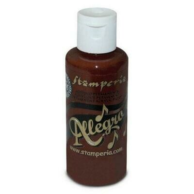 Stamperia - Allegro Acrylic Paint - 60ml - Earth Brown 